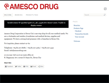 Tablet Screenshot of amescodrug.com